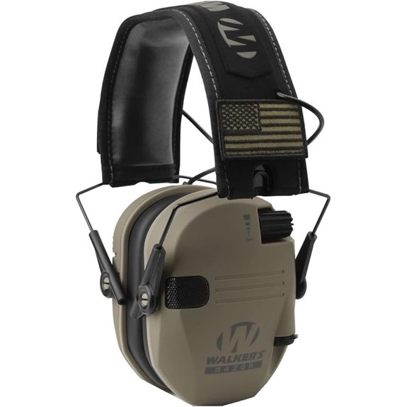 Walker's Razor Slim Electronic Hearing Protection Earmuffs