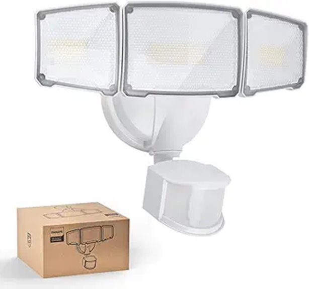Philips 72W LED Security Flood Light with Motion