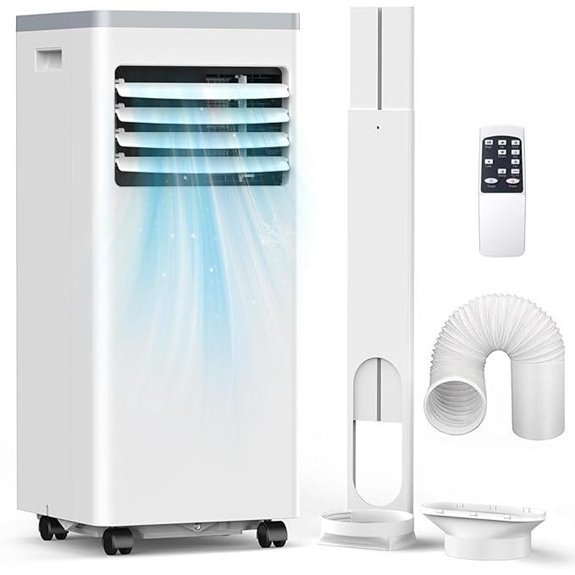 Portable 10000 BTU Air Conditioner with Remote