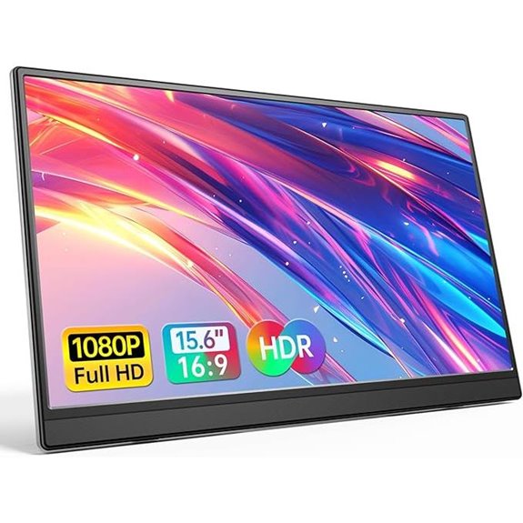 15.6 Portable 1080P Monitor with HDMI & USB-C