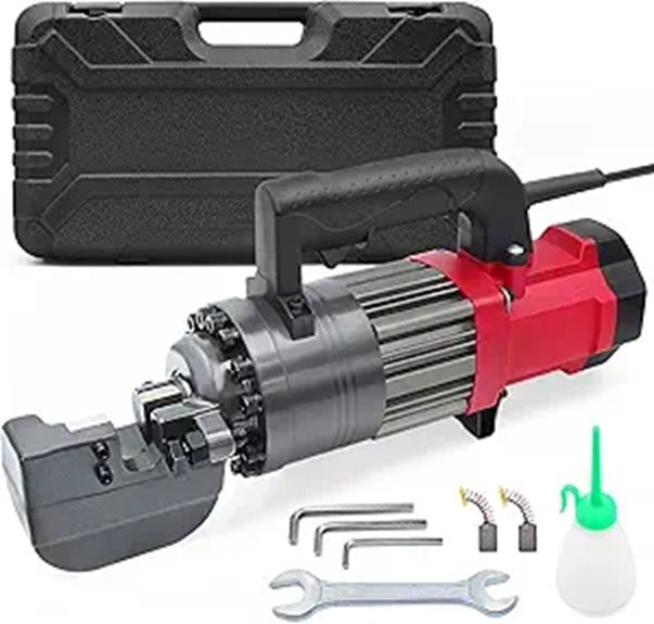 Electric Hydraulic Rebar Cutter 1400W Portable Fast Cut