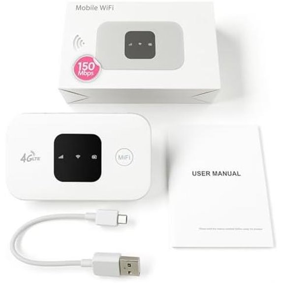 Portable 4G Mobile Hotspot Router for Travel
