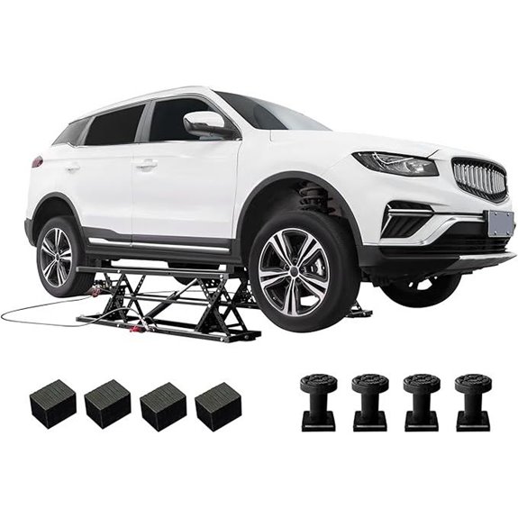 Albott 5000LBS Portable Car Lift with Max Height