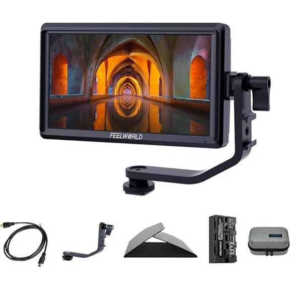 FEELWORLD 5.5 Inch HDMI Field Monitor with Battery