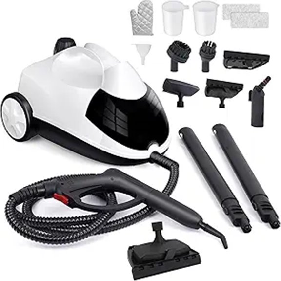 Portable 6-in-1 High-Pressure Steam Cleaner with Accessories