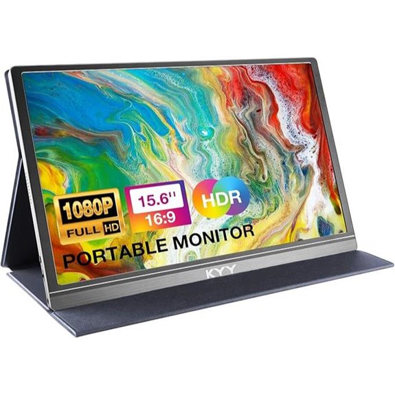 KYY 15.6 Portable FHD Monitor with Smart Cover