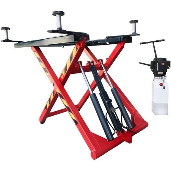KATOOL Portable 6000LBS Scissor Lift for Garage