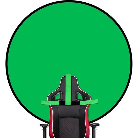 Portable Green Screen Chair with Stand