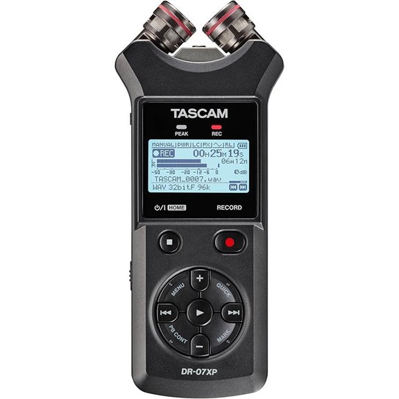 TASCAM DR-07XP Portable Handheld Recorder & Interface