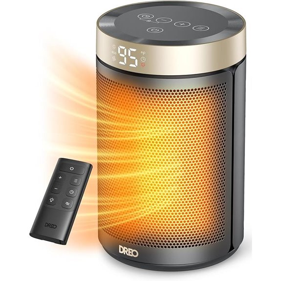 Dreo Portable Space Heater with Thermostat and Remote