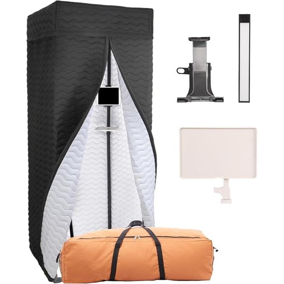 Portable Vocal Booth for Home Studio