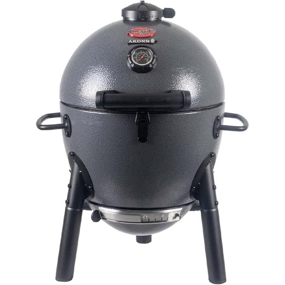 Char-Griller AKORN Jr. Portable Kamado Grill & Smoker