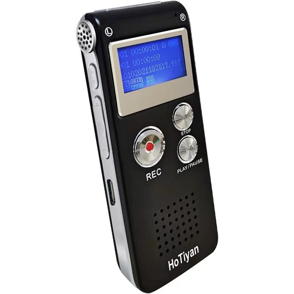 Digital Voice Recorder with Microphone and USB