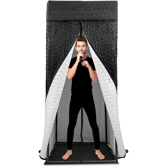 Portable Vocal Booth with Travel Bag for Recording