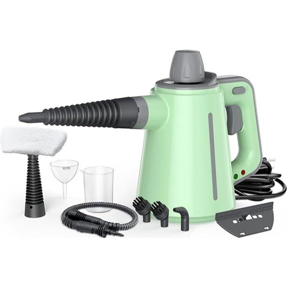 VeRosky Handheld Steam Cleaner with Tools and Safety Lock