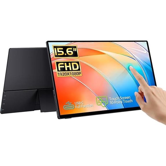 15.6 Portable Touchscreen Monitor with HDMI and USB-C
