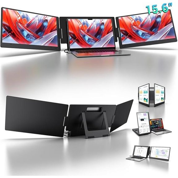 KYY 15.6 Portable USB-C Monitor with Rotation