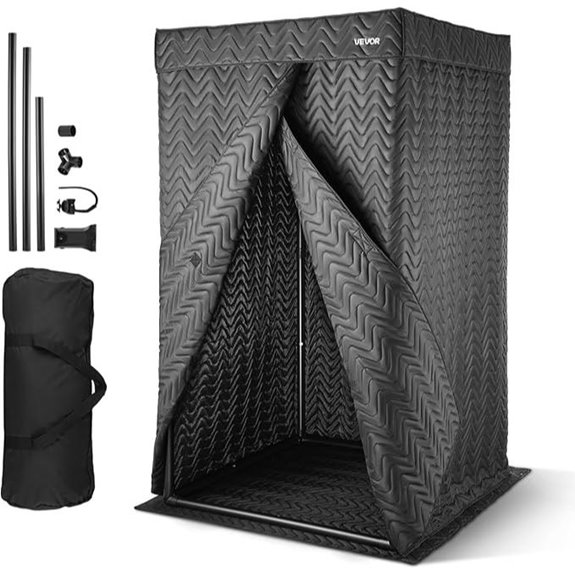 VEVOR Portable Vocal Booth with Accessories