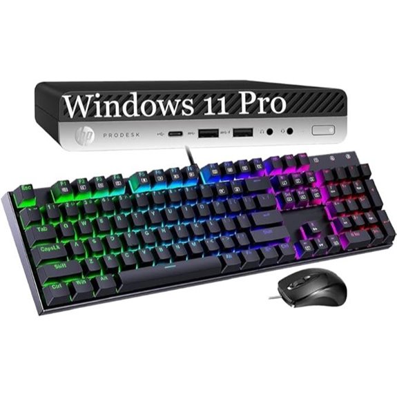 HP Prodesk 600 G3 Mini PC i5 SSD Windows 11