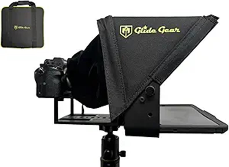 Glide Gear TMP 100 Teleprompter for DSLR & Smartphone