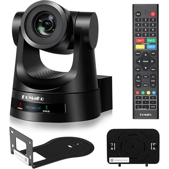 FoMaKo PTZ Camera HDMI with Auto-Tracking and Zoom