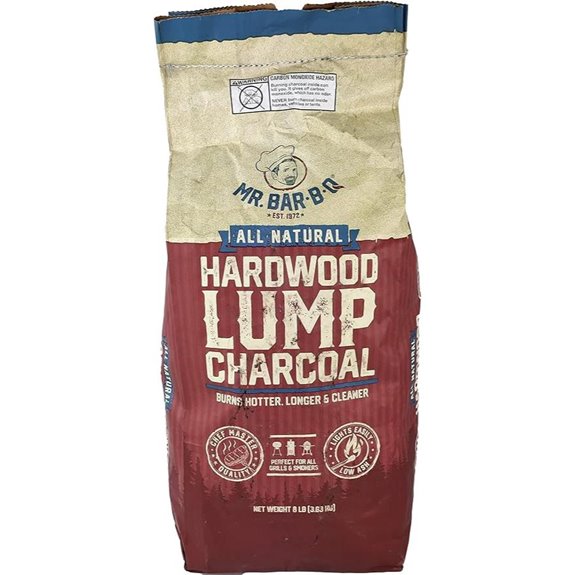 All Natural Hardwood Lump Charcoal for Grilling