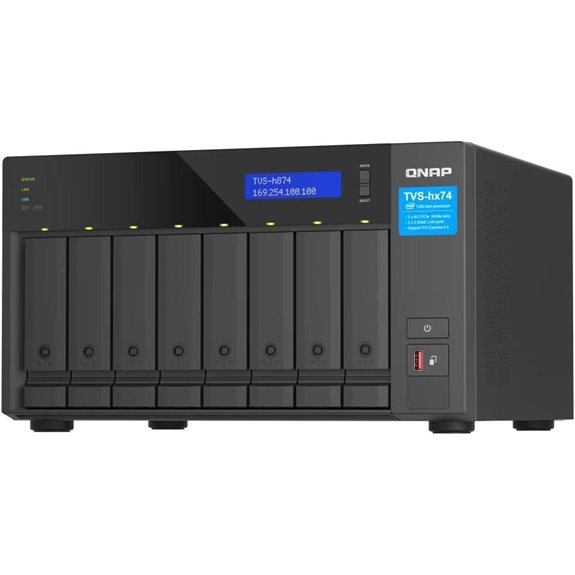 QNAP TVS-h874X-i9-64G NAS with 12th Gen CPU