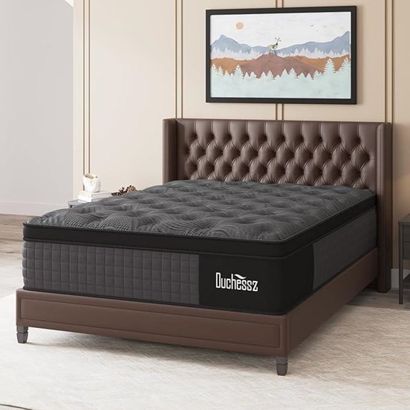 Queen 14-Inch Hybrid Mattress with Gel Foam and Pocket Springs