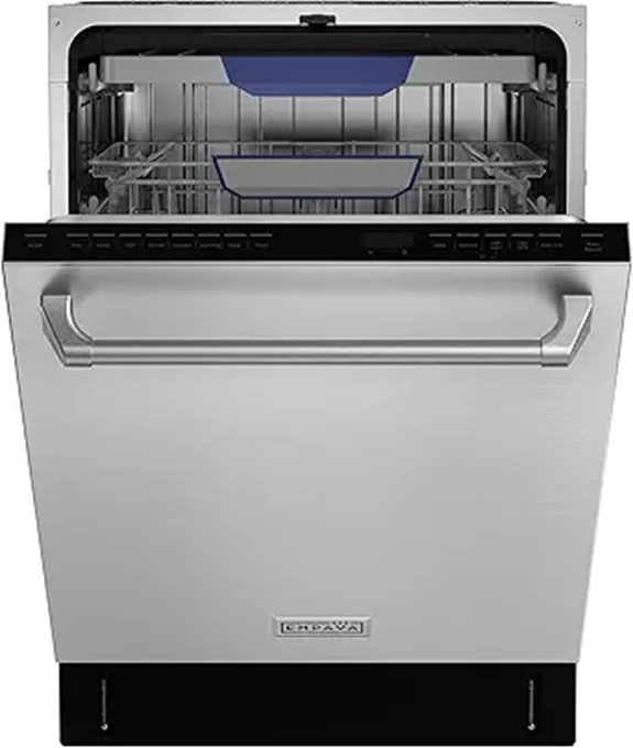Empava 24 Built-in Dishwasher 15 Settings Quiet
