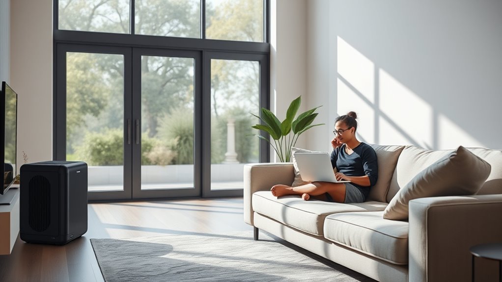 quiet efficient air purifier