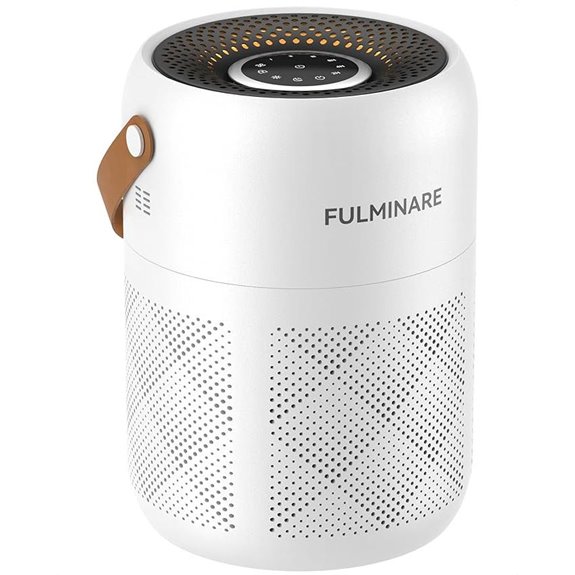 FULMINARE Air Purifier with HEPA Filter Quiet 215 ft²