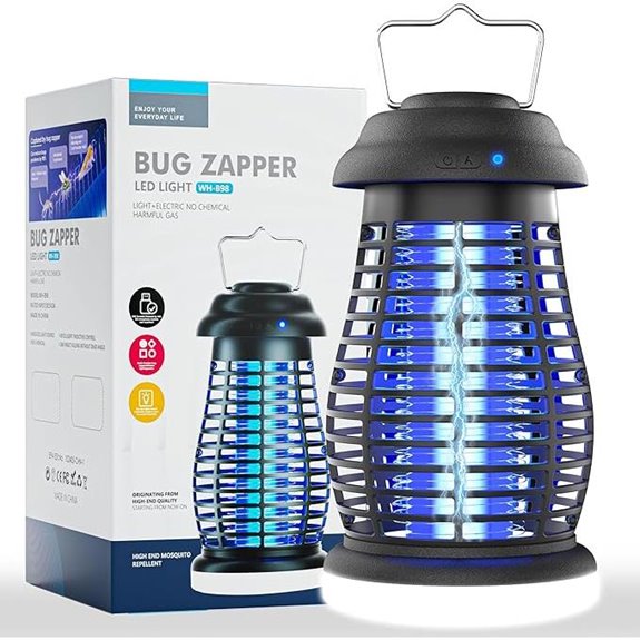 Outdoor Mosquito Zapper Rechargeable & Waterproof