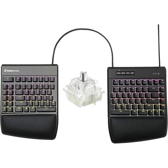 KINESIS Freestyle Edge RGB Mechanical Keyboard