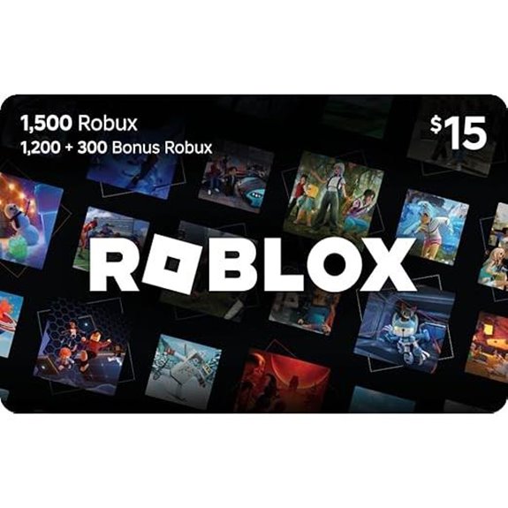 Roblox Digital Gift Card with 1500 Robux