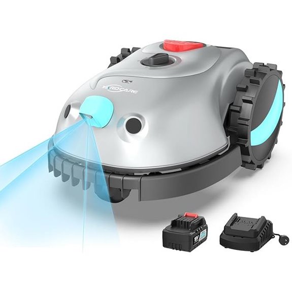 V100 Robotic Lawn Mower with Navigation and Sensors