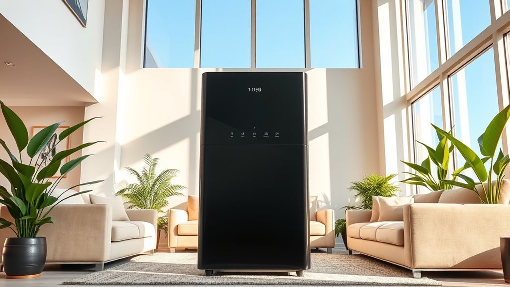 room size filtration noise