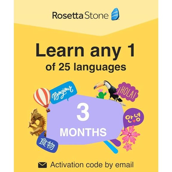 Rosetta Stone Language Learning Software – 3 Months