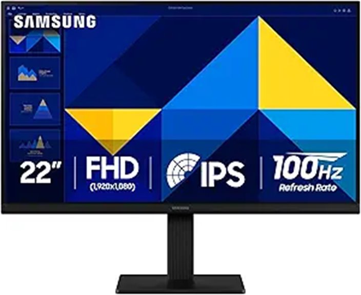 Samsung 22 Essential Monitor with IPS and Eye Care