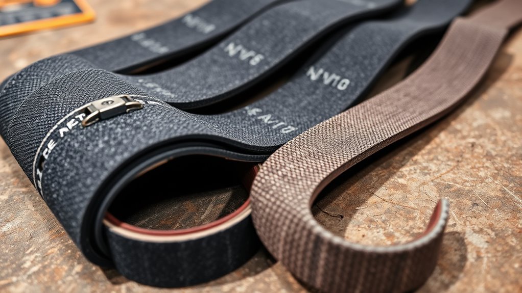 sanding belt selection criteria