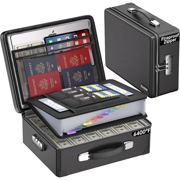 secure lockable storage organizer