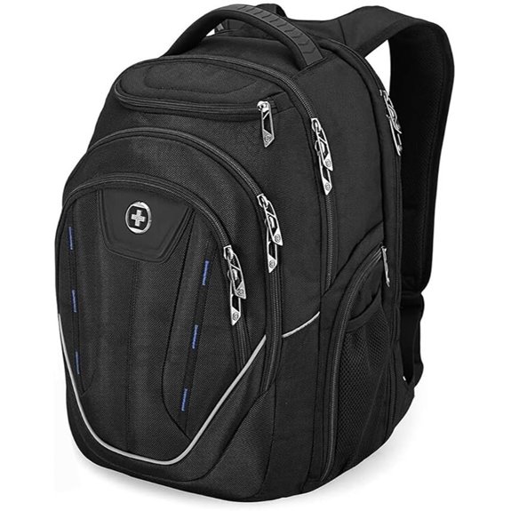 Swissdigital TSA Laptop Backpack with USB & RFID