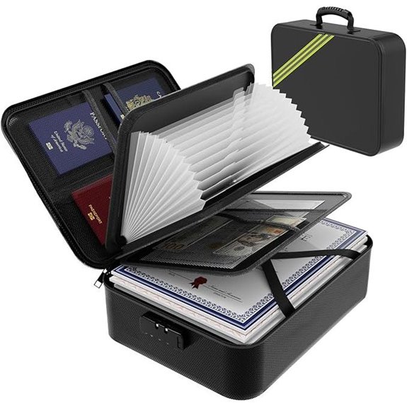 secure waterproof document storage