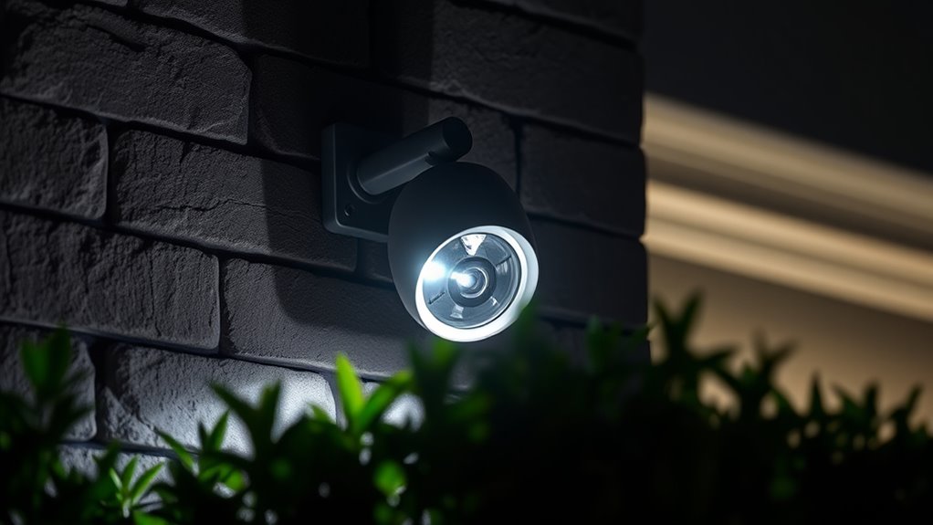 security illumination coverage features