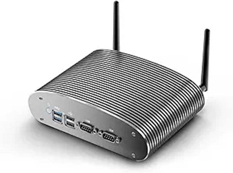 Fanless Mini PC with 12th Gen Intel N100
