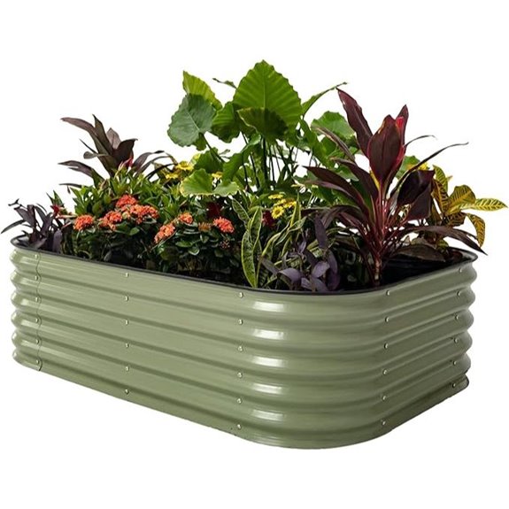 Vego Garden 6-in-1 Modular Metal Raised Bed Kit