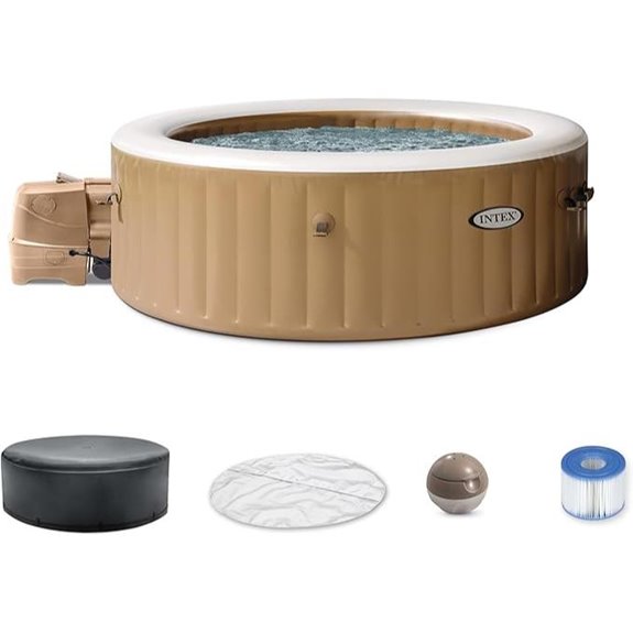 Intex 6-Person Bubble Massage Inflatable Hot Tub