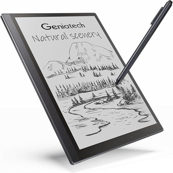 Geniatech Kloudnote Slim 10.3 E Ink Notepad in Grey