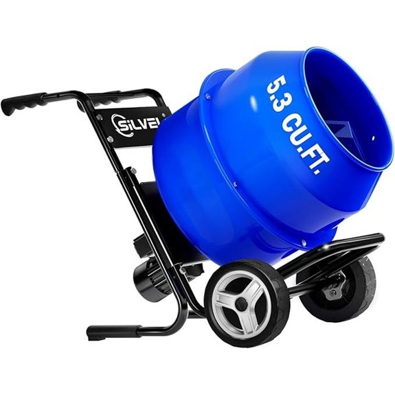 Silvel 5.3 Cu.Ft. Electric Concrete Mixer