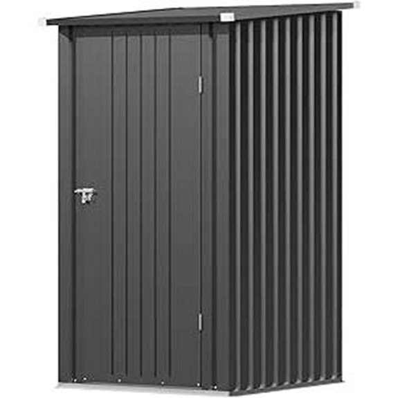 Devoko 3x3 ft Metal Outdoor Storage Shed
