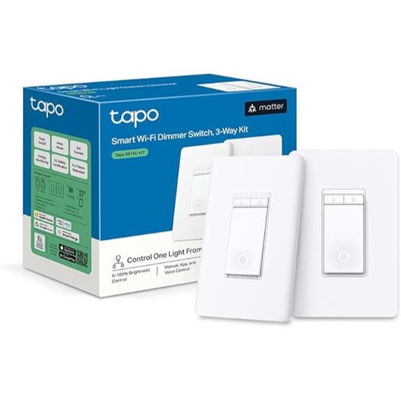 TP-Link Tapo 3-Way Smart Dimmer Switch Kit